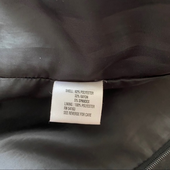 Calvin Klein Stretch Black Dress with Belt - Picture 7 of 9